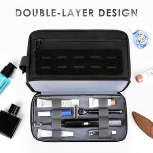 Tactical <b>Toiletry</b> <b>Bag</b> for <b>Men</b> Travel Hygiene <b>Bag</b> with Double Layer Hanging - Product Image 6