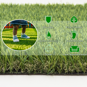 Césped Artificial Sintético 40CS8-200 de 40 mm, Ecológico, Resistente al Fuego, Reciclable, para Paisajismo, con 10 Años de Duración - Product Image 6