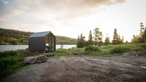 Pack plat en acier léger contemporain de qualité supérieure Assemblage rapide Maison préfabriquée Alimenté par énergie solaire Étanche Prêt Immeuble de bureaux - Product Image 3