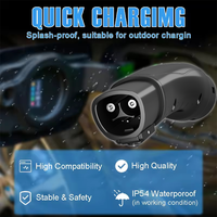 Adaptateur de charge EV de type Nacs à type 2 pour Volvo Xc40 Recharge, Audi E-Tron, BMW Ix, Tesla, chargeur de destination, IP65, portable, AC