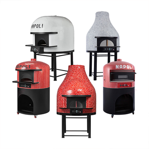 Équipement de boulangerie Four à pizza napolitain Four à pizza portable avec armoire - Product Image 6