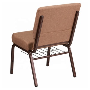 Mega Church Großbestellung Moderne Langlebige Gepolsterte Stapelbare Metall-Stoff-Stühle für Hotels, Turnhallen, Einkaufszentren, Supermärkte, Lagerhallen & Gastronomie - Product Image 6