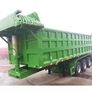Semirremolque Profesional Estable de Acero con Plataforma Basculante en Forma de U, 80t, 3 Ejes, para Logística de Carga Pesada de Larga Distancia - Product Image 4