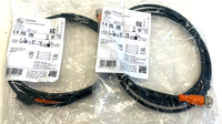 NOUVEAU CÂBLE EFECTOR VDOGH050MSS0002H05STGH050MSS EVC058 2M LOT DE 2