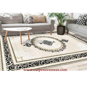 Hermosas alfombras y tapetes de color de gran tamaño para pasillos y decoración del hogar acolchadas y aptas para mascotas - Product Image 4