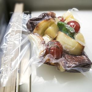 Bolsa <span class=keywords><strong>de</strong></span> plástico para conservación <span class=keywords><strong>de</strong></span> alimentos, sellador al vacío con impresión ecológica personalizada, sellado transparente, embalaje al vacío - Product Image 3