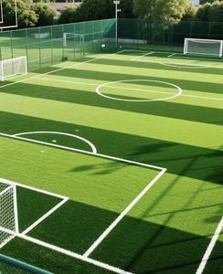 Erba Sintetica ODM OEM per Campi da Calcio a 5, Altezza del Pelo 50mm, per Campi da Calcio a 5 e Giochi con Gabbie - Product Image 3