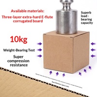 Boîte personnalisée en carton blanc écologique avec pelliculage mat, impression CMJN et dorure à chaud pour l'expédition de médicaments et de pilules