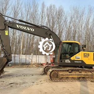 Escavatore Cingolato Idraulico Usato <span class=keywords><strong>Volvo</strong></span> EC210 Originale Giapponese per Progetti di Ingegneria Edile Esportazione Mondiale - Product Image 2