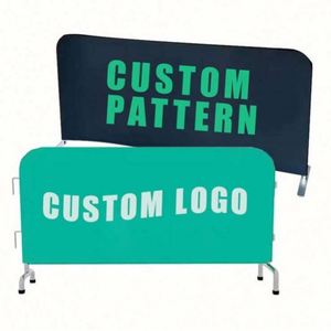 ผ้าโพลีเอสเตอร์ถักสำหรับทำประตูกั้นแบบพับได้ ป้องกันสภาพอากาศ พกพาสะดวก ขนาดสั่งทำได้ ใช้สำหรับงานอีเว้นท์กลางแจ้ง - Product Image 1