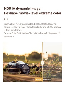 Proyector de Video Profesional HaoMing X5 1080P FHD 4K <span class=keywords><strong>Max</strong></span> con Luz LED, DLP Link 3D, Altavoces Duales, Bluetooth, para Cine en Casa, <span class=keywords><strong>Android</strong></span> - Product Image 3