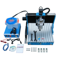 LY CNC 6040L-1.5KW 2.2KW 3 ejes 4 ejes Carril de guía lineal CNC Router Grabado Perforación y fresadora Puerto opcional USB/LPT