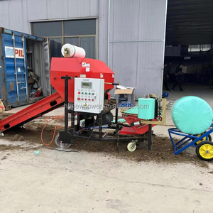 <b>Combined</b> Corn Silage Baler and Wrapper Machine Rice Husk Strip Baler Compression Machine Mini <b>Square</b> Hay Baler Machine - Product Image 2