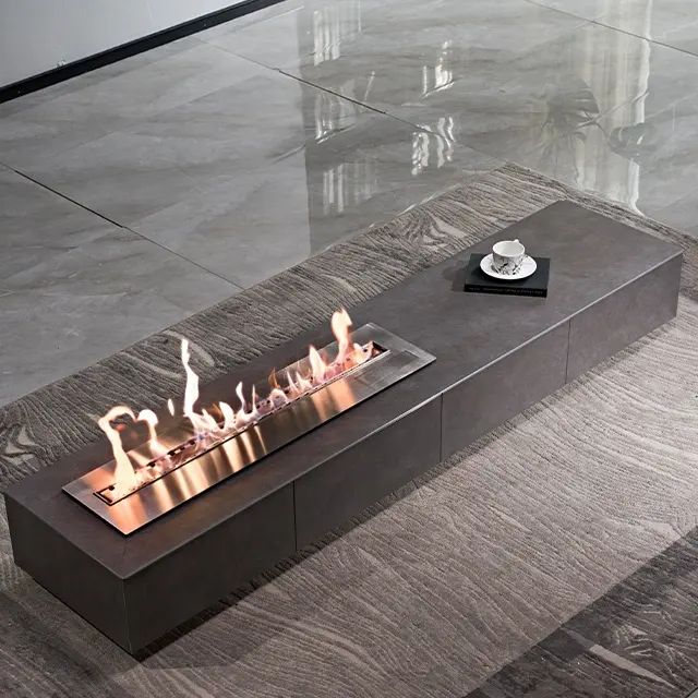 Modern Electric Fireplace Automatic Bio Ethanol Fireplace Alcohol Fireplace