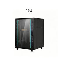 Armoire serveur murale ou sur pied de 19 pouces et 0,8 m, armoire réseau pour centre de données