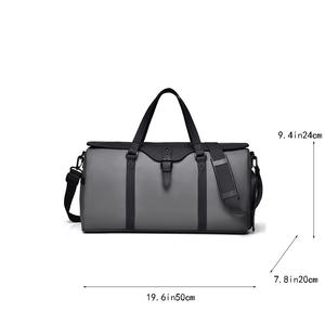 กระเป๋าคาดลำตัวกันน้ำขนาดใหญ่ สำหรับธุรกิจ/การเดินทางแบบสบายๆ และกีฬาฟิตเนส พร้อมช่องแยกของเปียก/แห้ง สำหรับการพักอาศัย - Product Image 5