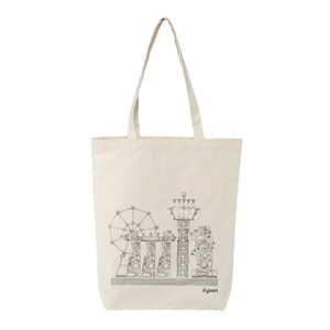 Custom Advertising Tote Bag Cotton Canvas Square Casual Style General Packaging White Color Dyson Design - Product Image 1
