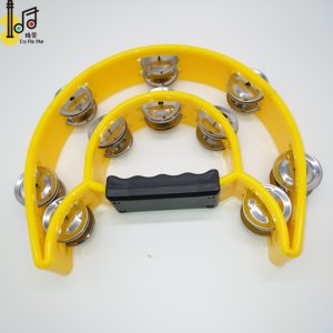 Diseño privado Precio más bajo con tambor de mano sólido y duradero de alta calidad Pandereta educativa para niños para jardín de infantes - Product Image 1