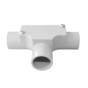 Reasonable price 20mm 25mm AS/NZS electrical conduit pvc inspection tee