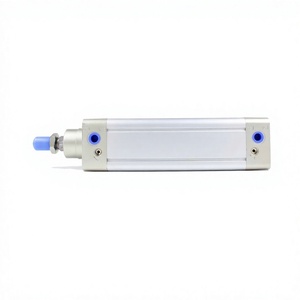 Cilindro Neumático de Doble Acción Serie DNC, Cilindro de Pistón de Aluminio de 50 x <span class=keywords><strong>125</strong></span> mm, Actuador Neumático Estándar - Product Image 1