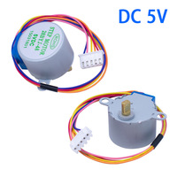 28BYJ48+ULN2003 Papan Penggerak Motor Stepper Industri 4-fase 5-kawat 5V12V Motor Reduksi