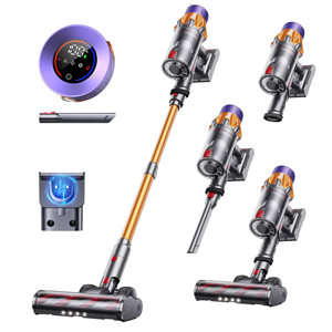 300w <b>Vacuum</b> Cleaner Cordless <b>Portable</b> Stick Household for Pet Carpet Cleaning Dust Collection Station X7a <b>Vacuum</b> Cleaner - Product Image 1