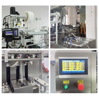 Machine d'emballage multifonctionnelle pour sachets de sauces liquides, à remplissage et scellage haute précision, à trois soudures latérales, automatique et à grande vitesse