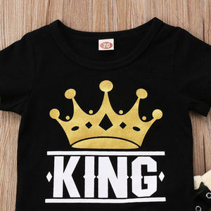 Conjunto de Verano 2021 para Niños, Camiseta Negra de Manga Corta, Pantalones Casuales de Camuflaje, Ropa para Niños 2021 - Product Image 4