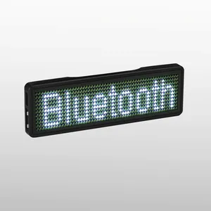 Programmable Serveurs Électronique Bluetooth A Mené L&#39;étiquette De Nom