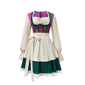 <span class=keywords><strong>Disfraz</strong></span> de Navidad Bávaro para Hombre, Estilo Oktoberfest, Dirndl Alemán, <span class=keywords><strong>Heidi</strong></span> Gretchen, en Poliéster - Product Image 6