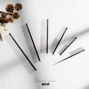 <span class=keywords><strong>Pettine</strong></span> Professionale in Acciaio Inossidabile <span class=keywords><strong>per</strong></span> la Toelettatura del <span class=keywords><strong>Sottopelo</strong></span> dei <span class=keywords><strong>Cani</strong></span> - Product Image 3