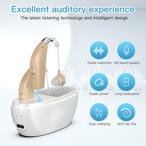 Appareils Auditifs BTE Rechargeables pour Seniors Liste de Prix Fabricant d'Aides Auditives Numériques Portables Audifonos Para Sordos - Product Image 2