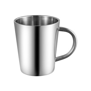 304 Stainless Steel Korean Style Mug Double Walled With Handle Coffee Beer Water Cup For Gift And Daily Use - Product Image 2