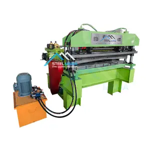 High precision automatic metal steel sheet leveling and cutting machine shear cut to length cutting machine