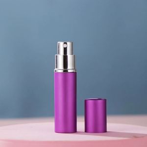 High Quality Custom Design Refillable Aluminum Atomizer <b>Perfume</b> <b>Bottle</b> Glass Inner Luxury Travel Spray Custom Color Personal - Product Image 5