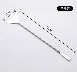 [3-6 buah] Kit alat akuarium pinset, sekop tanaman hidup set rumput aksesori tangki ikan pembersih tangki ikan - Product Image 2