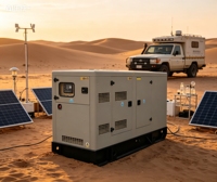 Générateur diesel Yuchai 2,8 kW-50 kW, démarrage automatique, châssis ouvert, ATS, 60/50 Hz, 1800 tr/min, type silencieux, groupe électrogène diesel