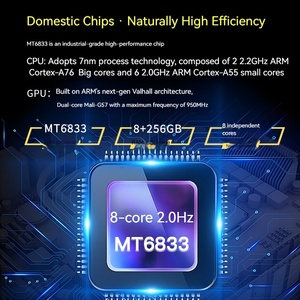 Tableta Android robusta de 10 pulgadas con clasificación IP68 a prueba de agua, con lector de huellas dactilares NFC/biométrico, a prueba de explosiones y resistente. - Product Image 5