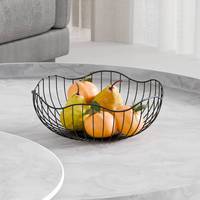 Panier à fruits en fil métallique WIREKING, organisateur de rangement pour comptoir de cuisine, pour fruits, pain, légumes, maison