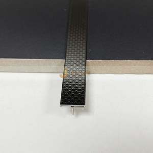 304 Stainless Steel Square Flooring Trim Edging Strip for Apartment <b>Tiles</b>-Waterproof Durable Metal <b>Tile</b> Trim - Product Image 3