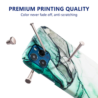Papier Feilin 3D brillant imperméable, sublimation personnalisée, PET rigide, résistant aux chutes, blanc brillant, pour étui pour les séries 12/13/14