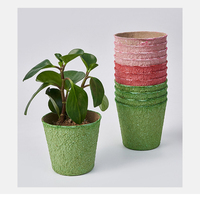 DD3193 jardin graine pépinière papier tasse ronde plante germination herbe démarreur pulpe Pot semis plateaux biodégradables tourbe Pots