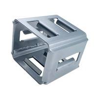 Barre de chargement cubique E-Track pour remorque de camion, manchon de fixation E-Track, carré 4 côtés pour le contrôle du fret et le serrage