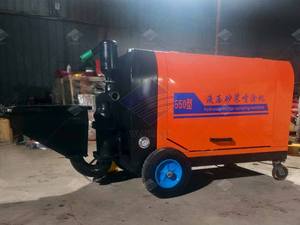 Intelligent Factory Supply Touch-Screen Concrete Sprayer <b>Hydraulic</b> Concrete <b>Pump</b> for Light Rail Projects - Product Image 4