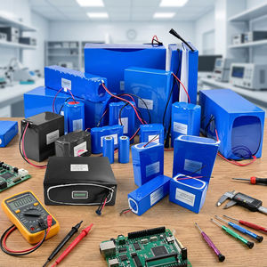 Batterie LiFePO4 lithium-ion haute capacité OEM personnalisée 18650/21700 3.7V/7.4V/11.1V/12V 3000 cycles - Product Image 1