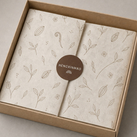 Papier d'emballage en tissu noir de luxe imprimé à l'or sur mesure, 17 g/m², personnalisé, biodégradable, pour vêtements
