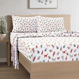 3-mảnh cotton in đôi Kích thước tấm thiết lập cho trẻ em trẻ mới biết đi 100% cotton hiện đại mềm phẳng được trang bị tấm gối cho nhà - Product Image 3