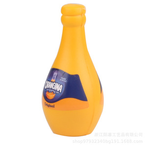 Juguete Antiestrés de Espuma de Poliuretano con Forma de Botella de Jugo de Naranja, Decoración de Escritorio, Regalo para Niños de 8 a 13 Años, Unisex - Product Image 3