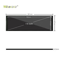 Écran tactile IPS étiré de 7,9 pouces, écran LCD ultra large de 7,9 pouces, module d'affichage LCD TFT 400x1280 pour Aida64 Raspberry Pi