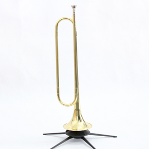 Trompeta de China Barata, Trompeta Lacada en Oro, Instrumento Musical con Tono Bb - Product Image 1
